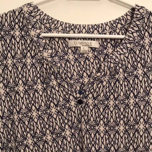 Ellen Tracy large Printed Nightgown - Picture 3 of 7